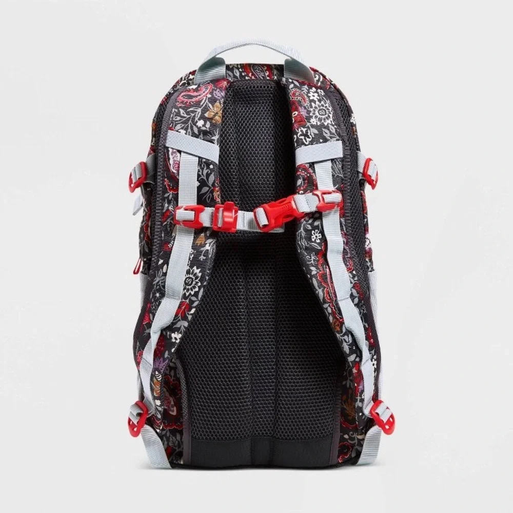 NWT Vera Bradley & Coleman 22L Hydration Outdoor Daypack Eden Paisley Gray - Picture 2 of 5